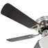 Ukrasni stropni ventilator sa svjetlom 82 cm tamnosmeđi Ukrasni stropni ventilator sa svjetlom 82 cm tamnosmeđi