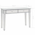 Zrcalni konzolni stol od MDF-a i stakla 106,5 x 38 x 76,5 cm Zrcalni konzolni stol od MDF-a i stakla 106,5 x 38 x 76,5 cm