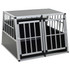 Kavez za pse s dvostrukim vratima 94 x 88 x 69 cm Kavez za pse s dvostrukim vratima 94 x 88 x 69 cm