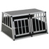 Kavez za pse s dvostrukim vratima 89 x 69 x 50 cm Kavez za pse s dvostrukim vratima 89 x 69 x 50 cm