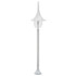 Vrtna stupna svjetiljka od aluminija E27 120 cm bijela