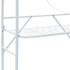 Stalak za kupaonicu bijeli 60 x 33 x 174 cm