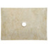 Umivaonik 50 x 35 x 12 cm mramorni krem
