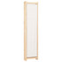 Sobna pregrada s 4 panela od tkanine 160 x 170 x 4 cm krem Sobna pregrada s 4 panela od tkanine 160 x 170 x 4 cm krem