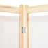 Sobna pregrada s 4 panela od tkanine 160 x 170 x 4 cm krem Sobna pregrada s 4 panela od tkanine 160 x 170 x 4 cm krem