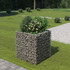 Gabionska sadilica od pocinčanog čelika 90 x 90 x 100 cm Gabionska sadilica od pocinčanog čelika 90 x 90 x 100 cm