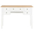 280069 Writing Desk White 109,5x45x77,5 cm Wood