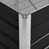 Povišena vrtna gredica antracit 320x80x45 cm pocinčani čelik Povišena vrtna gredica antracit 320x80x45 cm pocinčani čelik