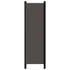 Sobna pregrada s 3 panela antracit 150 x 180 cm Sobna pregrada s 3 panela antracit 150 x 180 cm