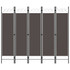 Sobna pregrada s 5 panela antracit 200 x 180 cm Sobna pregrada s 5 panela antracit 200 x 180 cm