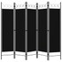 Sobna pregrada s 5 panela crna 200 x 180 cm Sobna pregrada s 5 panela crna 200 x 180 cm