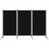 Sobna pregrada s 3 panela crna 260 x 180 cm Sobna pregrada s 3 panela crna 260 x 180 cm