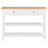 280029 Sideboard White 110x35x80 cm MDF