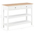 280029 Sideboard White 110x35x80 cm MDF