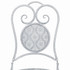 3-dijelni bistro set čelični sivo bijeli