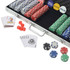 vidaXL Set za Poker s 500 Žetona Aluminijum vidaXL Set za Poker s 500 Žetona Aluminijum