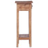 Stalak za biljke od masivnog obnovljenog drva 30 x 30 x 75 cm