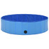 Sklopivi bazen za pse plavi 120 x 30 cm PVC
