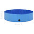 Sklopivi bazen za pse plavi 120 x 30 cm PVC