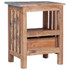 Noćni ormarić od masivnog obnovljenog drva 41 x 30 x 50 cm