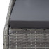 Vrtni krevet sivi 200 x 139 cm od poliratana