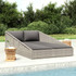 Vrtni krevet sivi 200 x 139 cm od poliratana