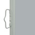 Uvlačiva bočna tenda za terasu 60 x 300 cm siva