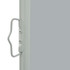 Uvlačiva bočna tenda za terasu 80 x 300 cm siva