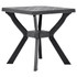Bistro stol antracit 70 x 70 x 72 cm plastični Bistro stol antracit 70 x 70 x 72 cm plastični