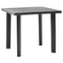Vrtni stol antracit 80 x 75 x 72 cm plastični Vrtni stol antracit 80 x 75 x 72 cm plastični