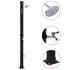 Solarni tuš crni 220 cm 20 L