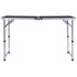 Sklopivi stol za kampiranje sivi aluminijski 120 x 60 cm Sklopivi stol za kampiranje sivi aluminijski 120 x 60 cm