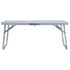Sklopivi stol za kampiranje bijeli aluminijski 60 x 40 cm Sklopivi stol za kampiranje bijeli aluminijski 60 x 40 cm