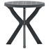 Bistro stol antracit Ø 70 cm plastični Bistro stol antracit Ø 70 cm plastični
