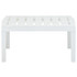 Vrtni stol bijeli 78 x 55 x 38 cm plastični Vrtni stol bijeli 78 x 55 x 38 cm plastični