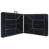 Sklopivi vrtni stol crni 180 x 75 x 72 cm HDPE imitacija ratana Sklopivi vrtni stol crni 180 x 75 x 72 cm HDPE imitacija ratana
