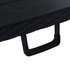 Sklopivi vrtni stol crni 180 x 75 x 72 cm HDPE imitacija ratana Sklopivi vrtni stol crni 180 x 75 x 72 cm HDPE imitacija ratana