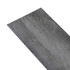 Podne obloge od PVC-a 5,02 m² 2 mm samoljepljive sjajne sive