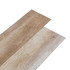 Podne obloge PVC 5,02 m² 2 mm samoljepljive izbijeljeno drvo