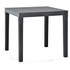 Vrtni stol antracit 78 x 78 x 72 cm plastični Vrtni stol antracit 78 x 78 x 72 cm plastični