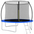 Set trampolina okrugli 305 x 76 cm 150 kg