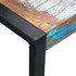 Stolić za kavu od masivnog obnovljenog drva 80 x 80 x 40 cm Stolić za kavu od masivnog obnovljenog drva 80 x 80 x 40 cm