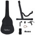 12-dijelni set klasične gitare za početnike plavi 4/4 39" 12-dijelni set klasične gitare za početnike plavi 4/4 39"