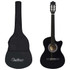 12-dijelni set klasične gitare Western sa 6 žica crni 38 " 12-dijelni set klasične gitare Western sa 6 žica crni 38 "