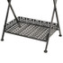Sklopivi stolić za čaj starinski metalni 58 x 35 x 72 cm crni Sklopivi stolić za čaj starinski metalni 58 x 35 x 72 cm crni