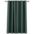 Zavjesa za zamračivanje s prstenima zelena 290 x 245 cm