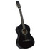 Klasična gitara za početnike s torbom crna 4/4 39 " Klasična gitara za početnike s torbom crna 4/4 39 "