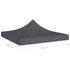 Krov za šator za zabave 2 x 2 m antracit 270 g/m² Krov za šator za zabave 2 x 2 m antracit 270 g/m²