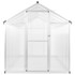 Staklenik od aluminija 421 x 190 x 195 cm 15,6 m³