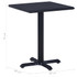 Vrtni stol crni 60 x 60 x 75 cm